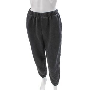 Anrabess Womens Gray Rayon Sweatpants Pull On Size S